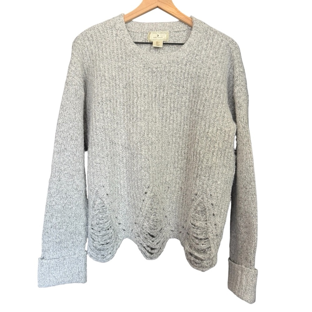 Ruby Moon Light Gray Women's Sweater